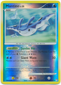 Mantine - 29/123 - Rare - Reverse Holo